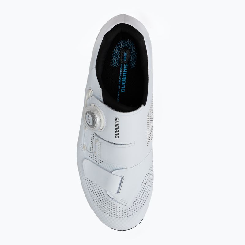 Scarpe da strada da donna Shimano SH-RC502W bianco 6