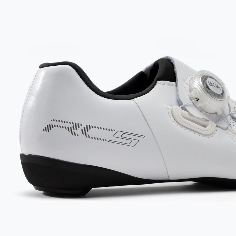 Scarpe da strada da donna Shimano SH-RC502W bianco 8