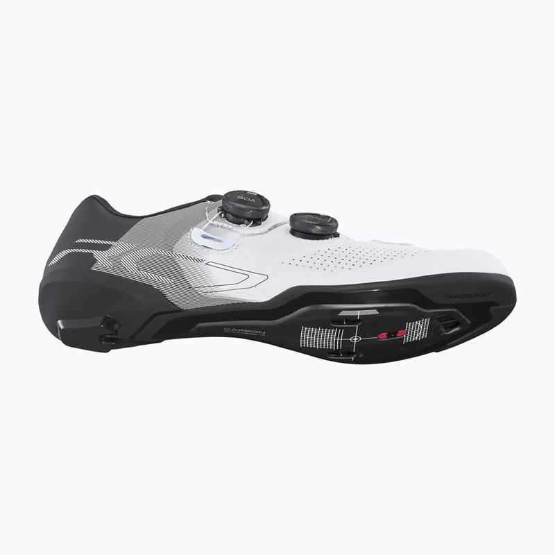 Scarpe da strada Shimano da uomo SH-RC702 bianco 12