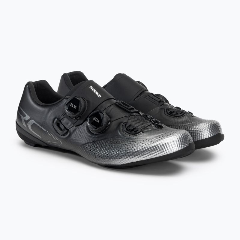 Scarpe da strada Shimano da uomo SH-RC702 nero 4