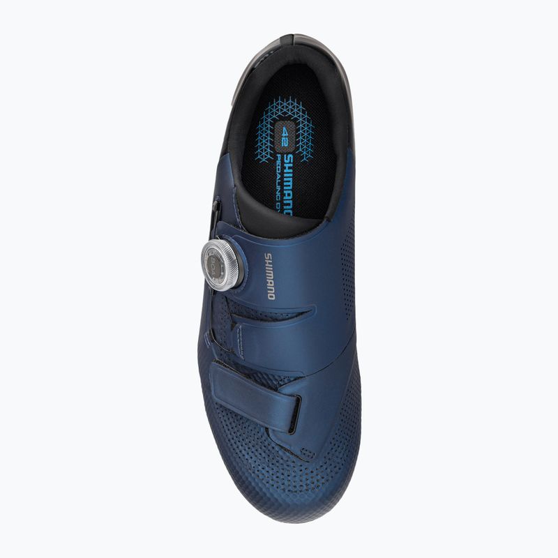 Scarpe da strada Shimano da uomo SH-RC502 blu 6