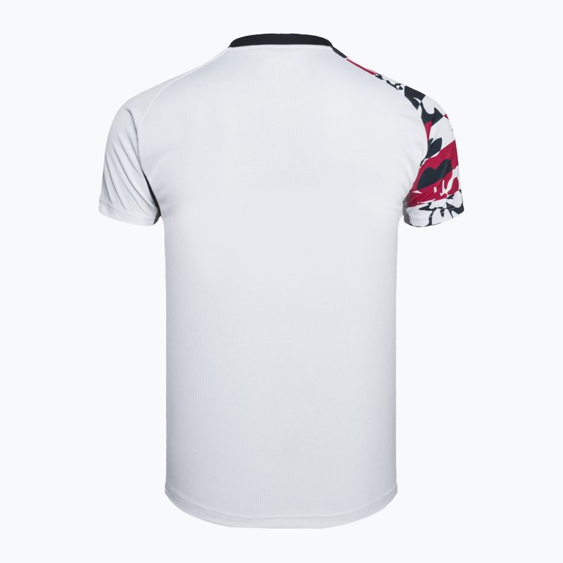 Camicia da tennis da uomo YONEX 10504 girocollo bianco 2