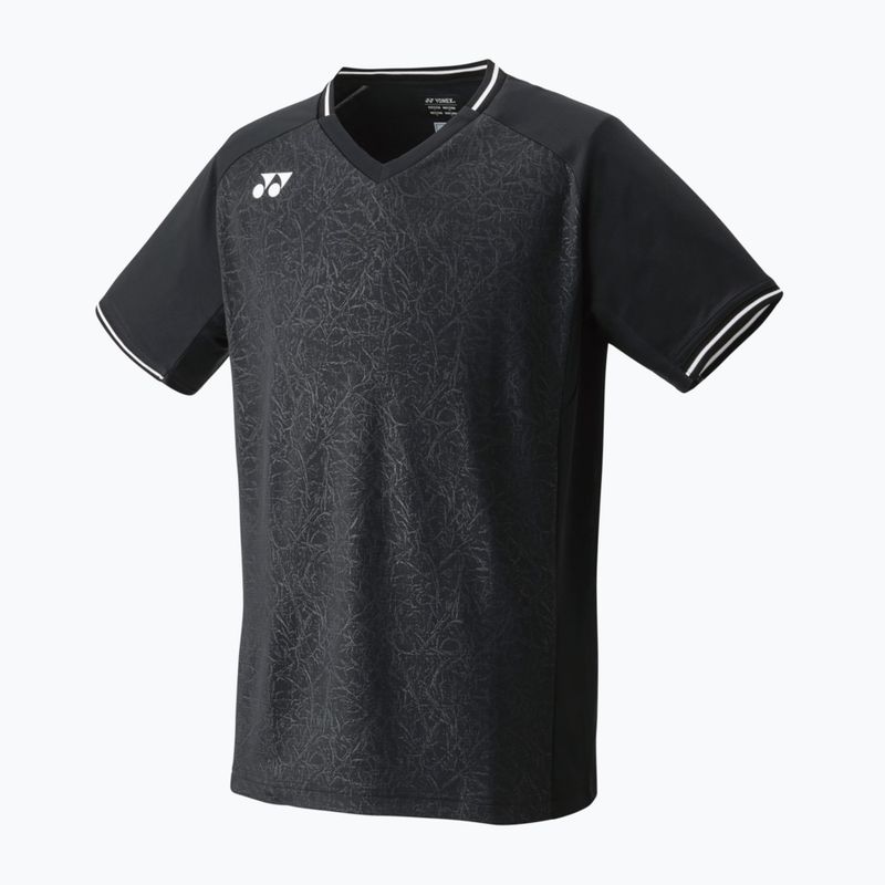 Camicia da tennis da uomo YONEX 10518 girocollo nero 4