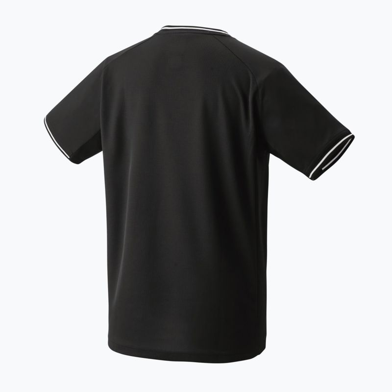 Camicia da tennis da uomo YONEX 10518 girocollo nero 5