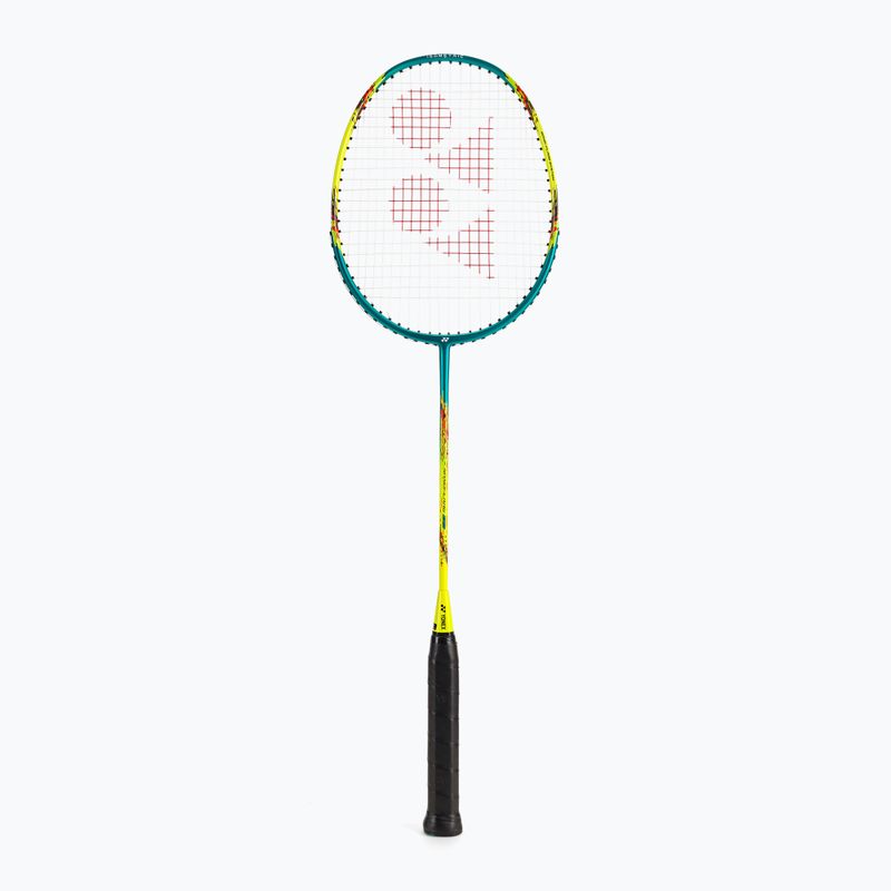 Racchetta da badminton YONEX Nanoflare E13 turchese/giallo