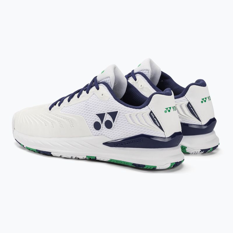 Scarpe da tennis da uomo YONEX SHT Eclipson 4 bianco/aloe 3