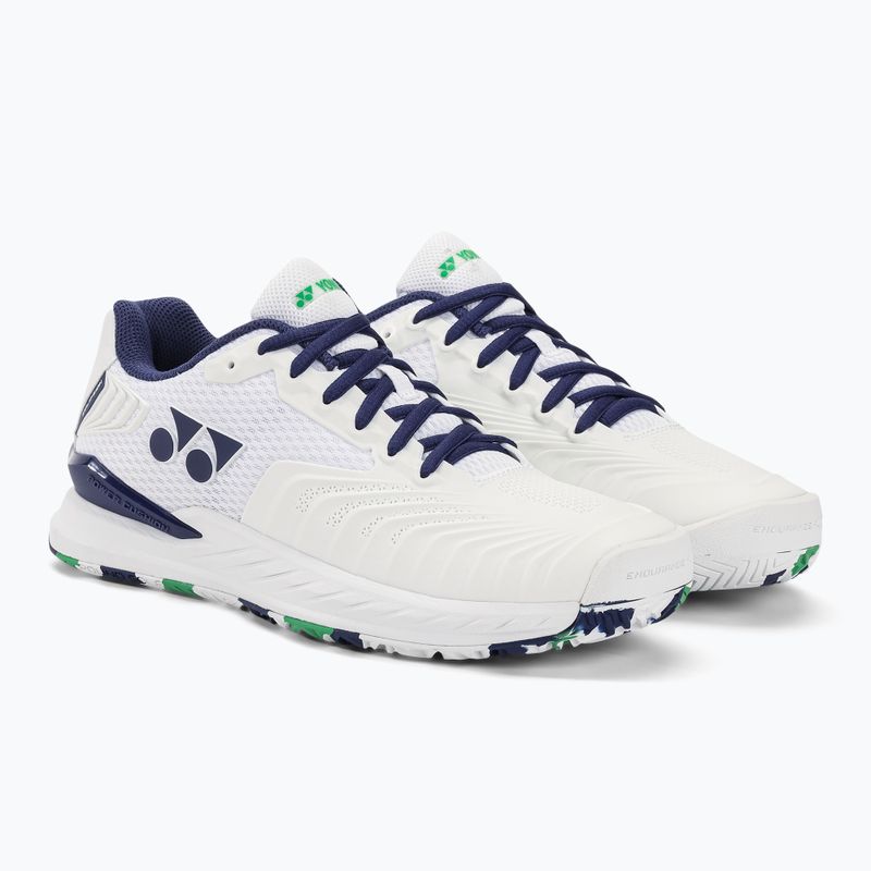 Scarpe da tennis da donna YONEX Power Cushion Eclipson 4 bianco/aloe 4