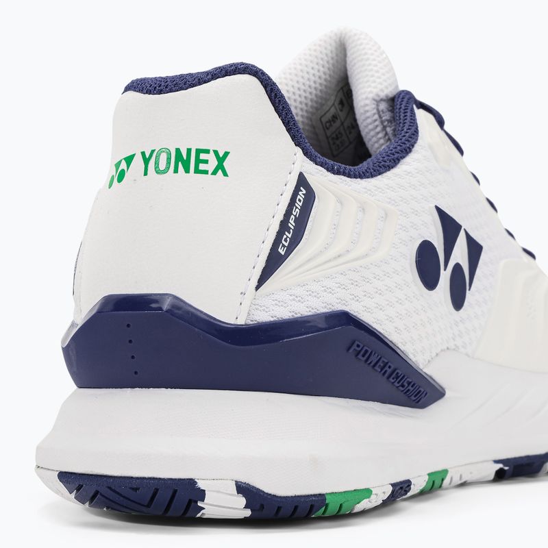 Scarpe da tennis da donna YONEX Power Cushion Eclipson 4 bianco/aloe 9