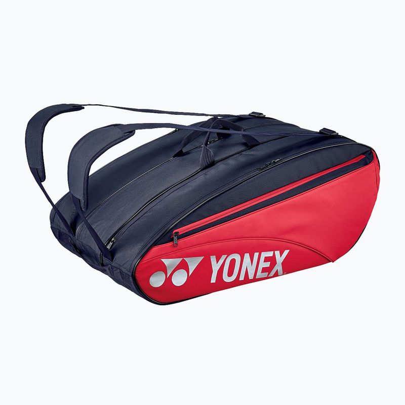 YONEX Borsa per racchette da squadra 12R scarlatto