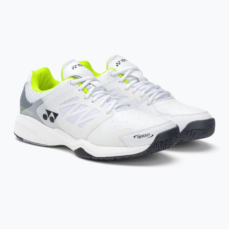 Scarpe da tennis da uomo YONEX Lumio 3 bianco/lime 4