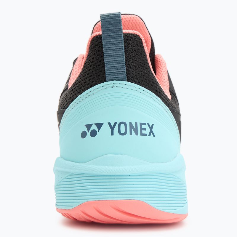 Scarpe da tennis da uomo YONEX Sonicage 3 CL nero/azzurro 6