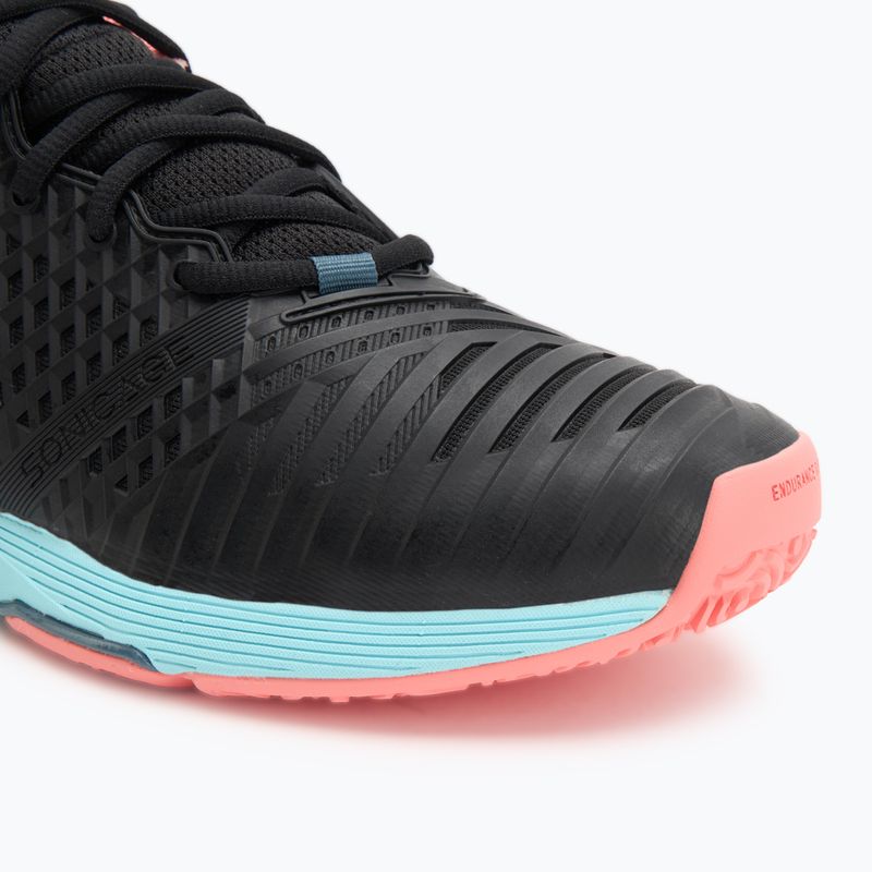 Scarpe da tennis da uomo YONEX Sonicage 3 CL nero/azzurro 7