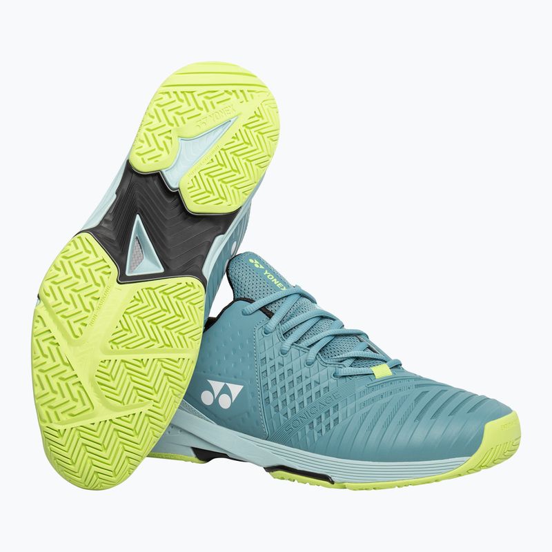 Scarpe da tennis da uomo YONEX Sonicage 3 Wide blu fumo 11