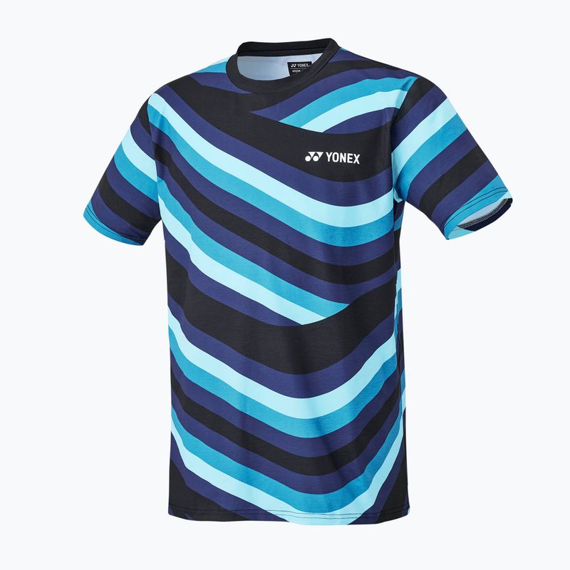 Camicia da tennis da uomo YONEX 16679 Practice nero