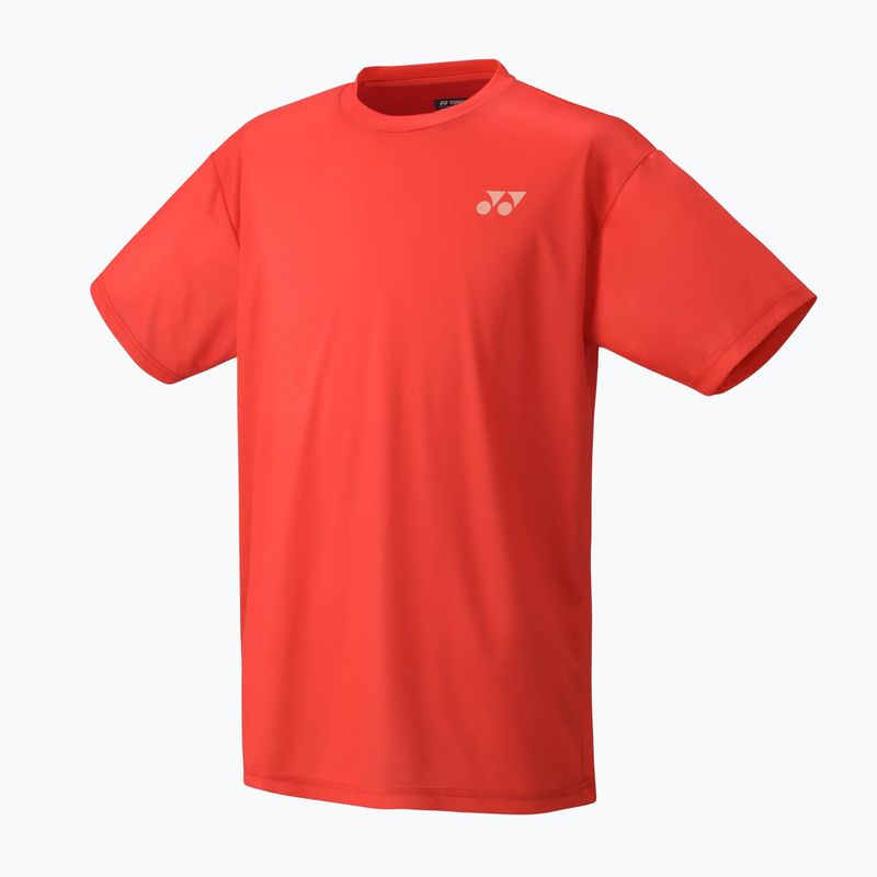Camicia da tennis da uomo YONEX 0045 Practice rosso perla