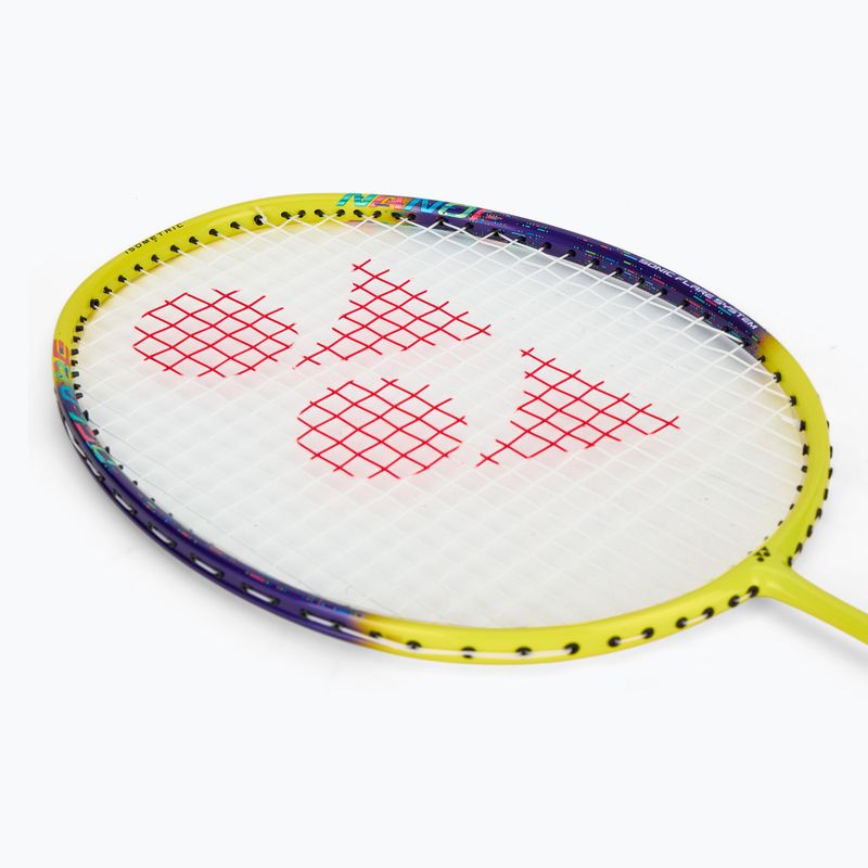 Racchetta da badminton YONEX Nanoflare 002 Clear 2025 white/yellow 5