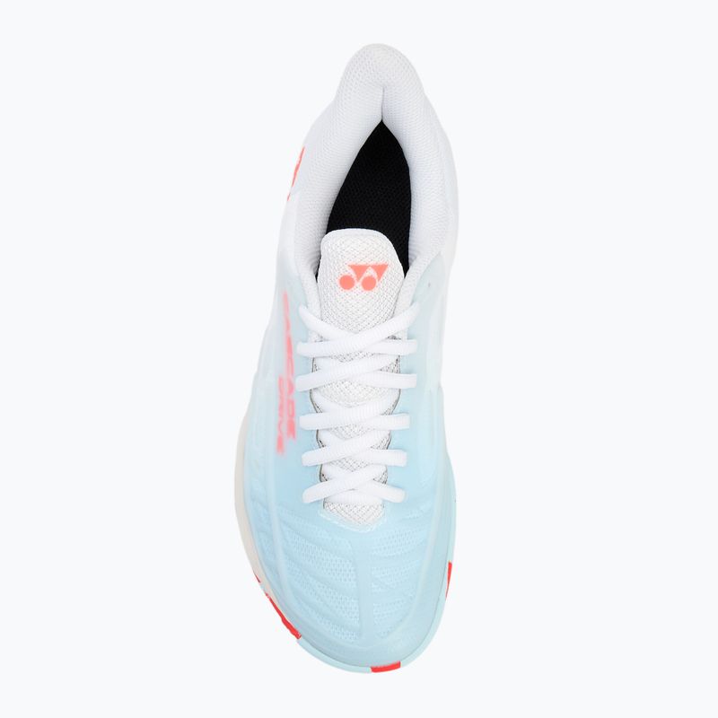 Scarpe da donna YONEX Cascade Drive 2 bianco/blu acqua 5
