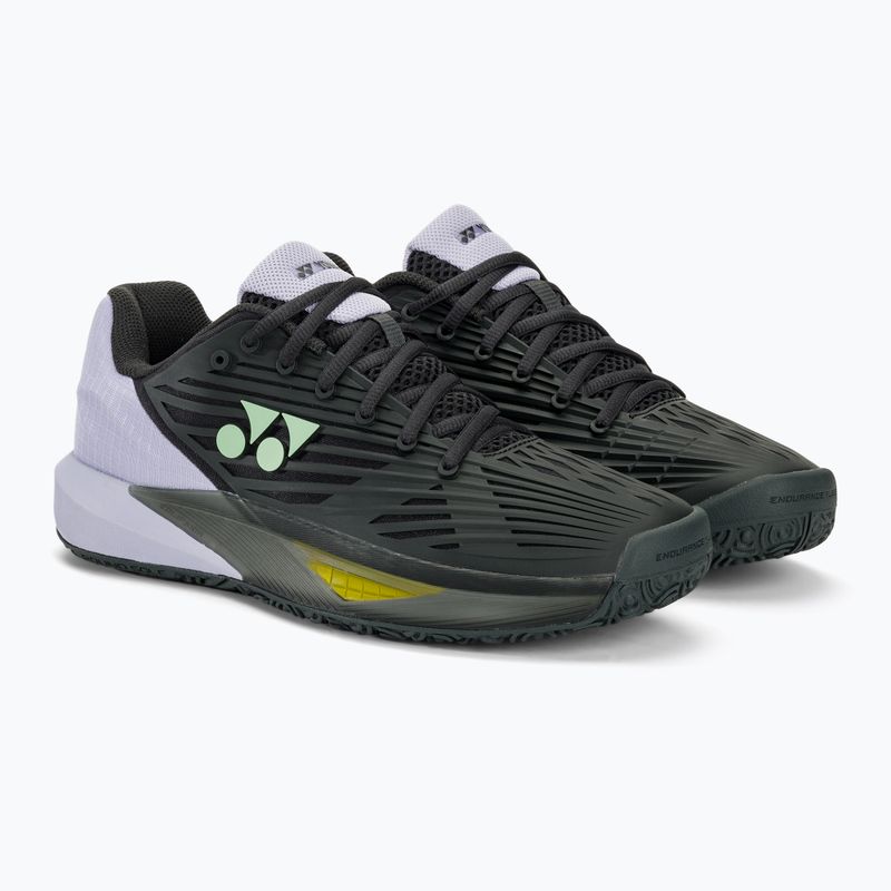YONEX Eclipson 5 CL scarpe da tennis da uomo nero/viola 4