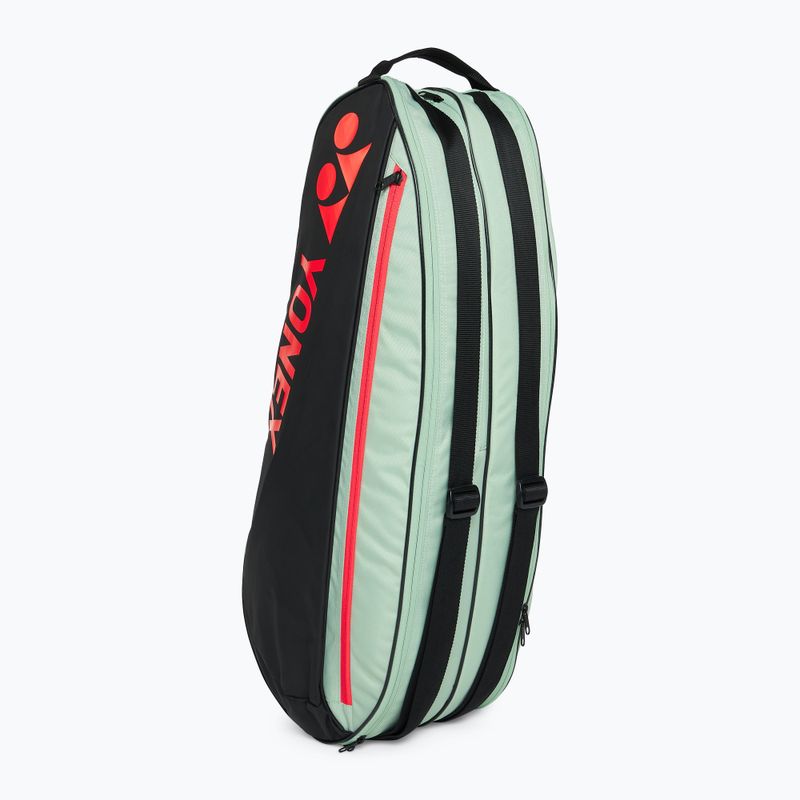 YONEX Team Racquet Bag 6R nero/verde 4