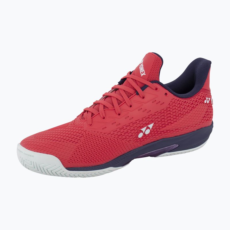 Scarpe da tennis da uomo YONEX Power Cushion Ad-Accel rosso sole 2