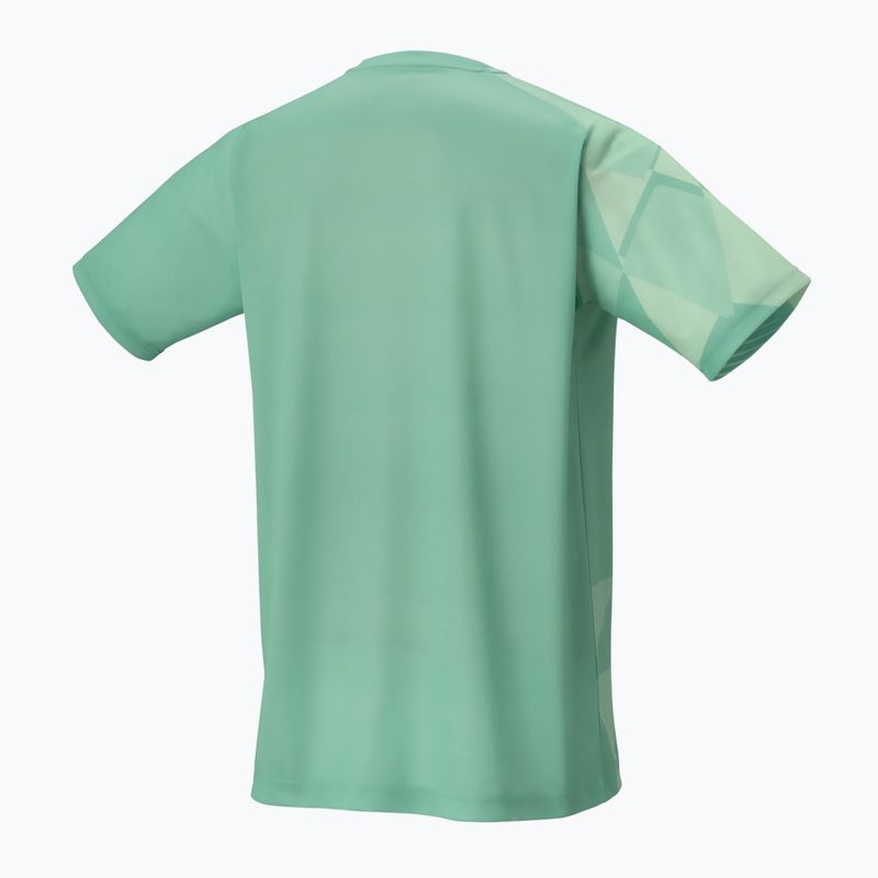 Maglietta da tennis da uomo YONEX 16744 Practice clear mint 2