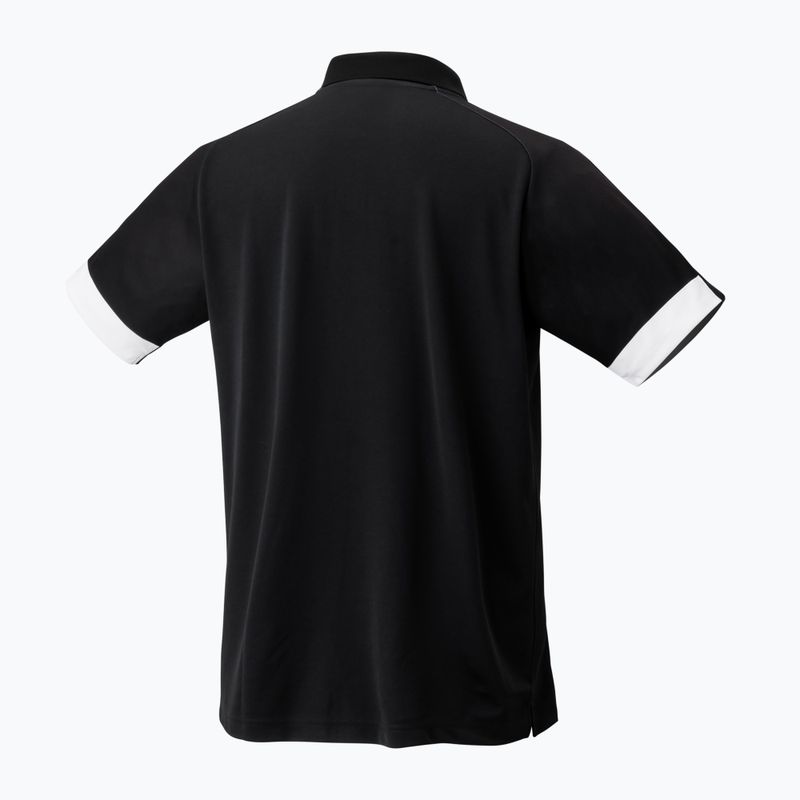 Polo da tennis da uomo YONEX 10653 Polo nera 2