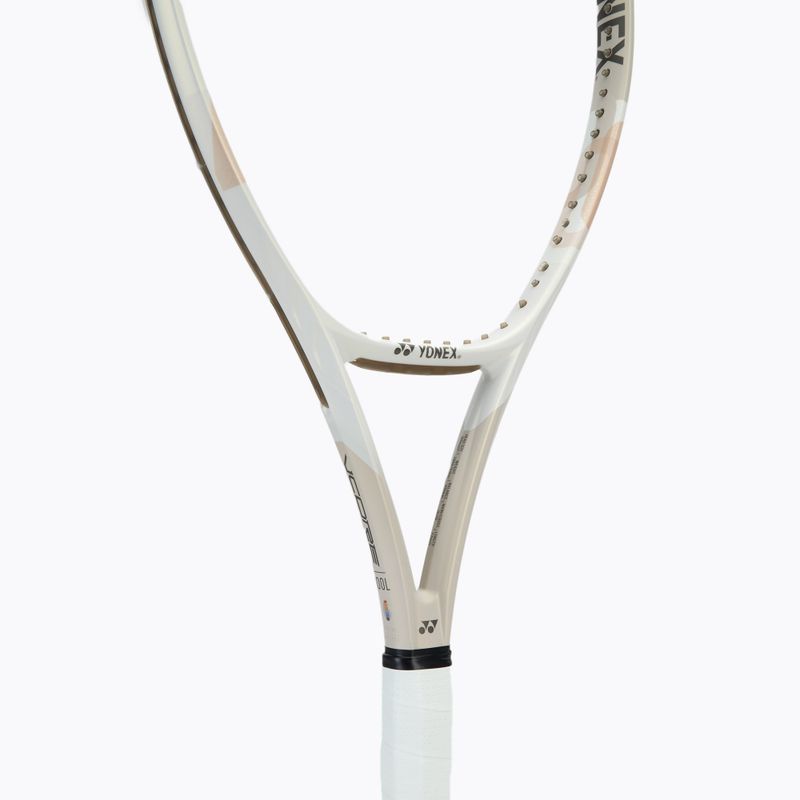 Racchetta da tennis YONEX Vcore 100 L beige sabbia 4