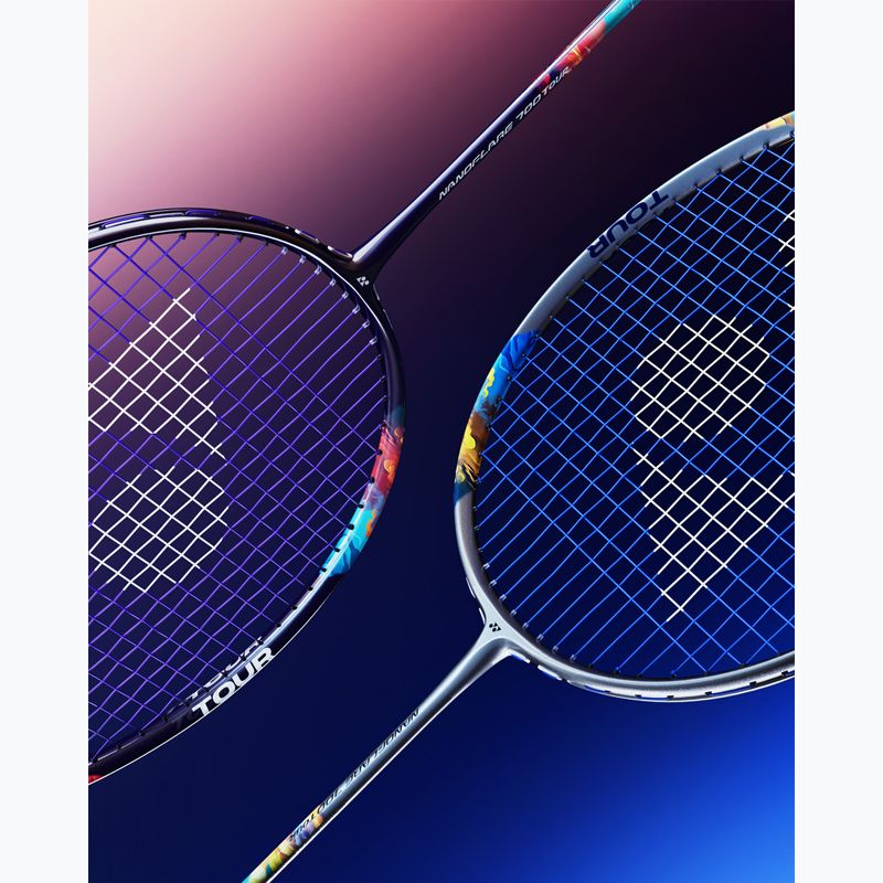 Racchetta da badminton YONEX Nanoflare 700 play silver/ sky blue 7