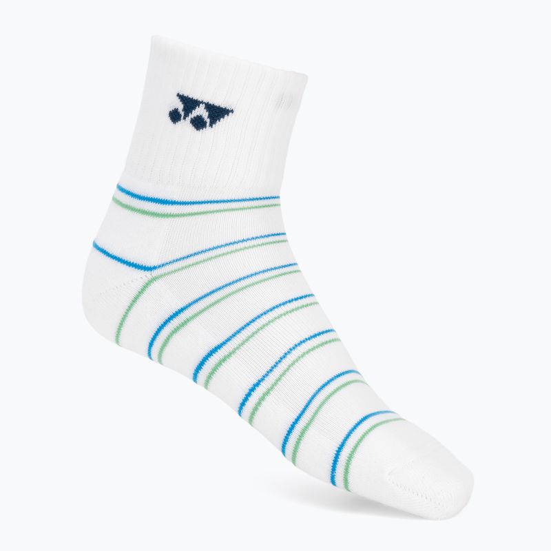 Calzini YONEX 19236 alla caviglia 3 paia navy/white/green 3