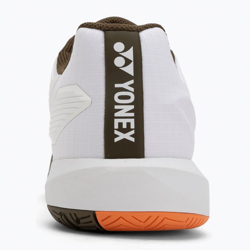 Scarpe da tennis da uomo YONEX Eclipson 5 white/brown 6