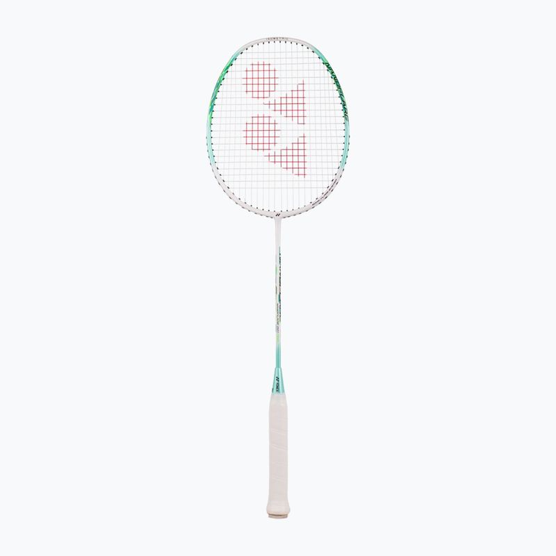 Racchetta da badminton YONEX Nanoflare 001 Feel 2025 bianco/ menta
