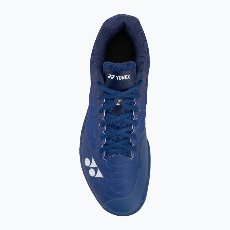 Scarpe da badminton da uomo YONEX Aerus Z2 navy blue 5
