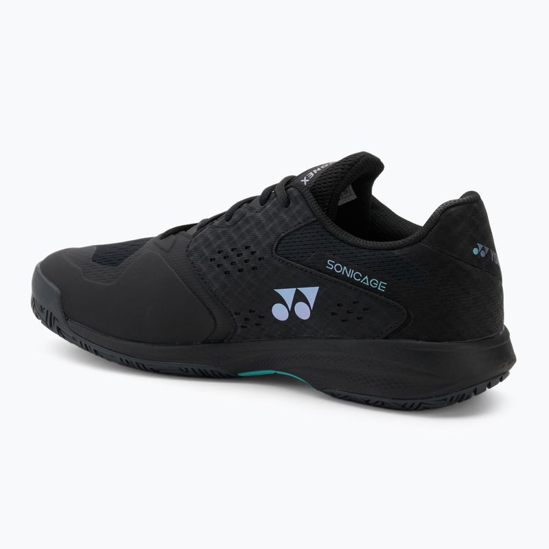Scarpe da tennis da uomo Yonex Sonicage Wide nero 3