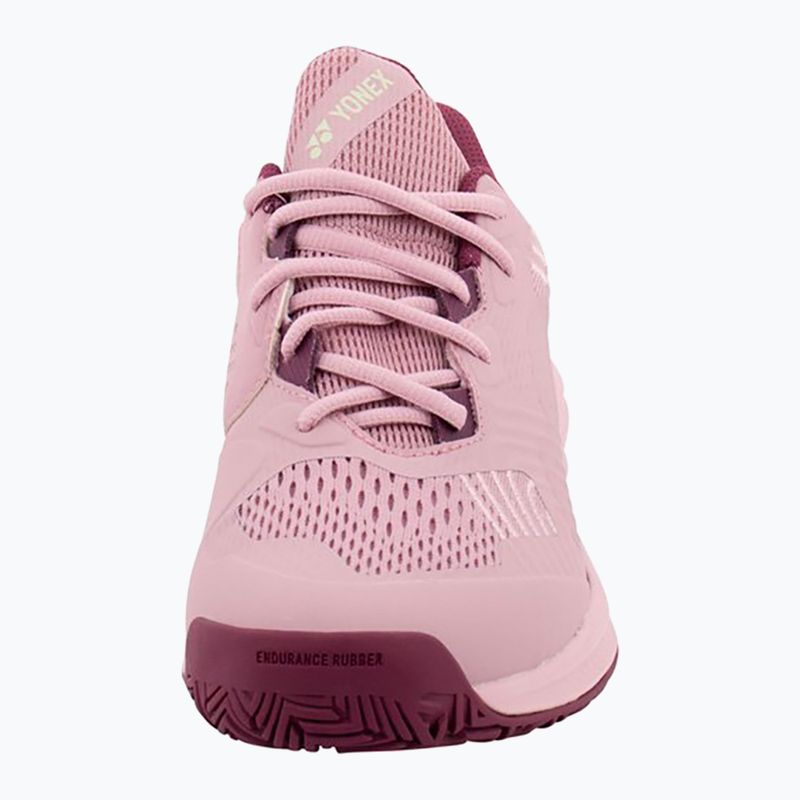 Scarpe da tennis da donna Yonex Sonicage Ladies rosa fumo 3