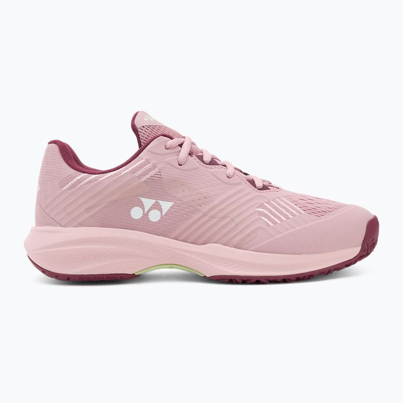 Scarpe da tennis da donna Yonex Sonicage Ladies rosa fumo 2