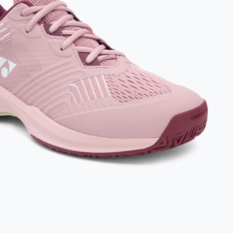 Scarpe da tennis da donna Yonex Sonicage Ladies rosa fumo 7