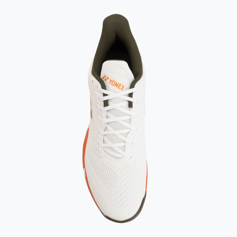 Scarpe da tennis uomo YONEX Power Cushion Ad-Accel white/orange 5