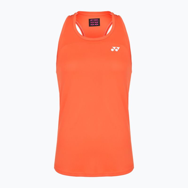 Maglietta da tennis da donna YONEX 16853 Practice Tank In cyber orange