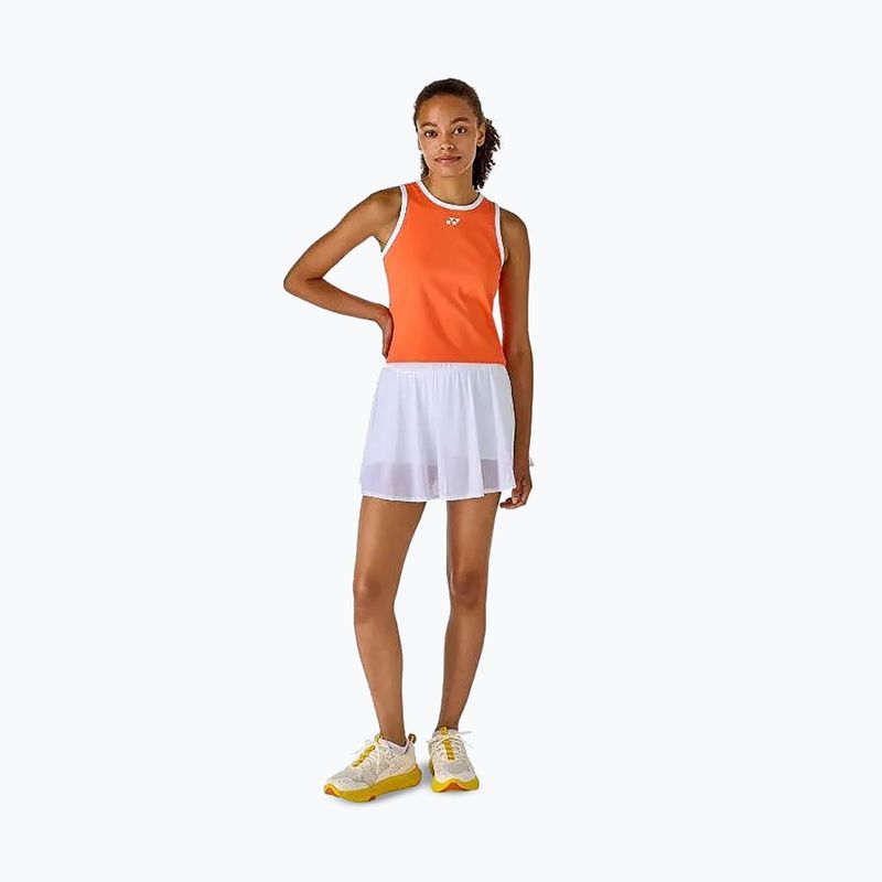 Maglietta da tennis da donna YONEX 16852 Practice In cyber orange 2