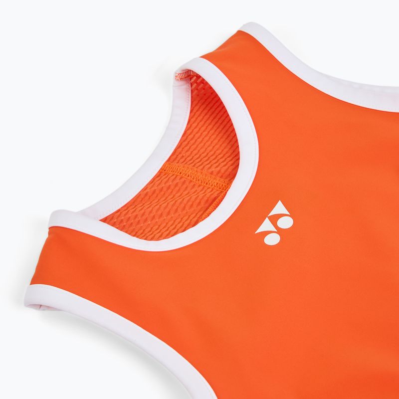 Maglietta da tennis da donna YONEX 16852 Practice In cyber orange 5