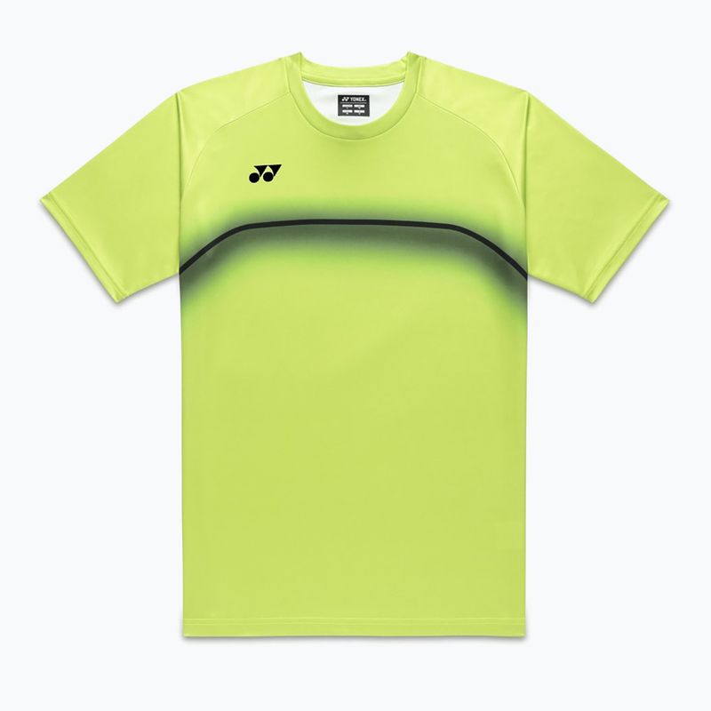 Maglietta da tennis da uomo YONEX 16859 Practice fresh lime 3