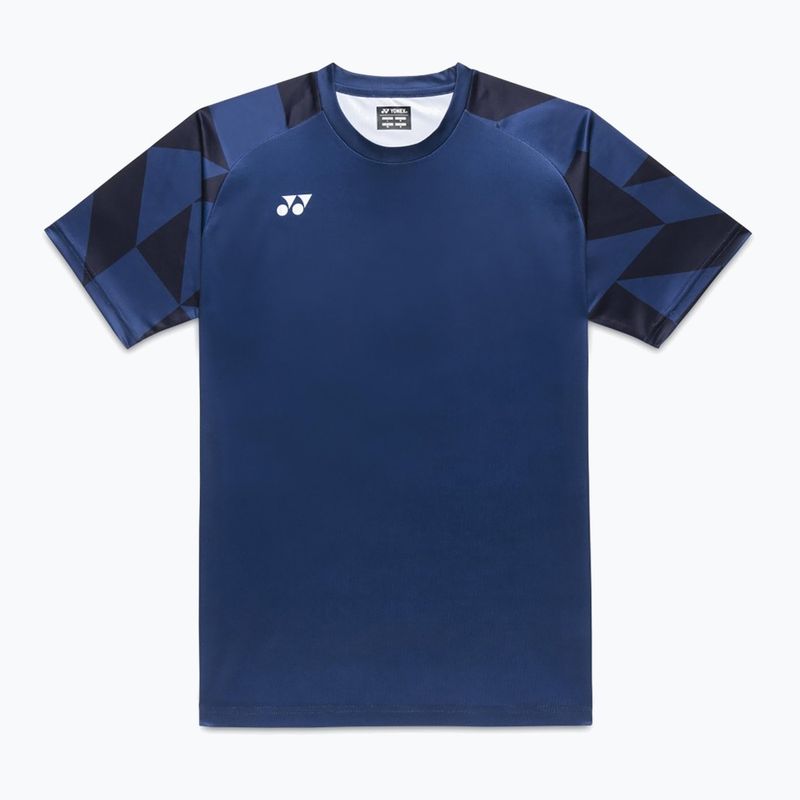 Maglietta da tennis da uomo YONEX 16860 Practice indigo blue 3