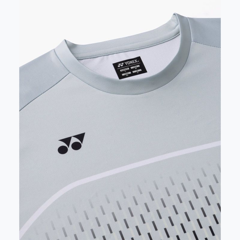 Maglietta YONEX 16861 Practice silver gray 5