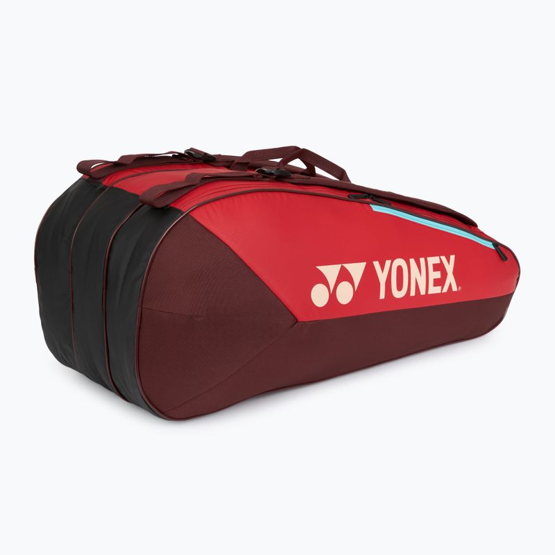 Borsa da tennis YONEX 42529 Team Racquet Bag 9 pcs ruby red 4