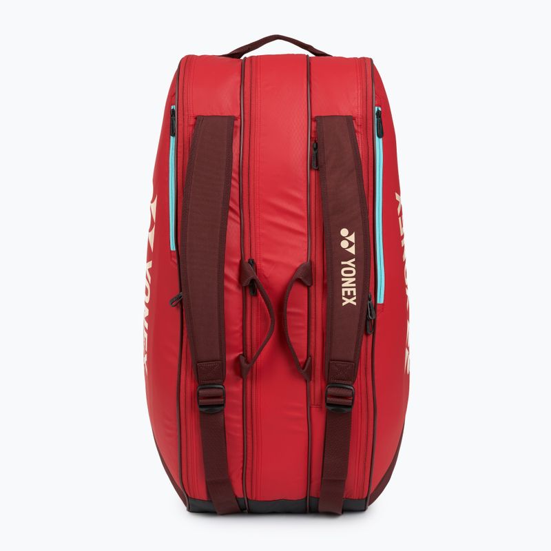 Borsa da tennis YONEX 42529 Team Racquet Bag 9 pcs ruby red 6