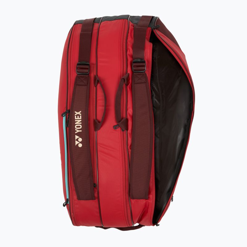 Borsa da tennis YONEX 42529 Team Racquet Bag 9 pcs ruby red 10
