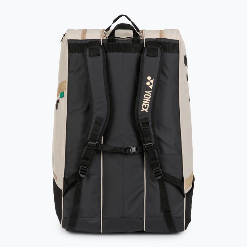 Borsa da tennis YONEX 726212 Gearlogic Racket Bag 12 pcs beige 6