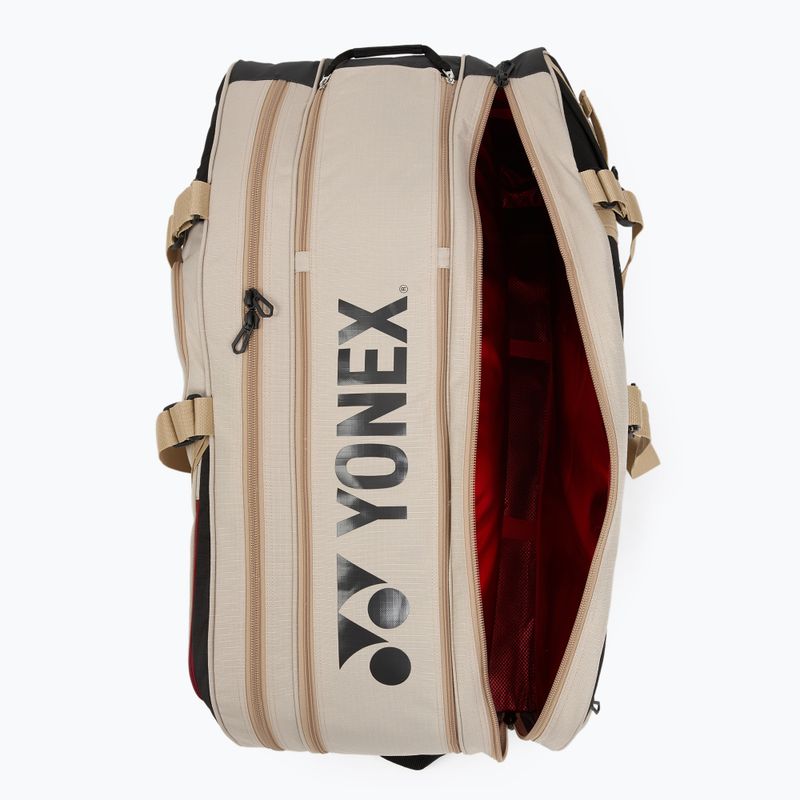 Borsa da tennis YONEX 72629 Gearlogic Racket Bag 9 pcs beige 11