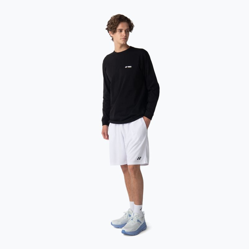 Maglia a maniche lunghe da tennis da uomo YONEX 16879 Practice black 2