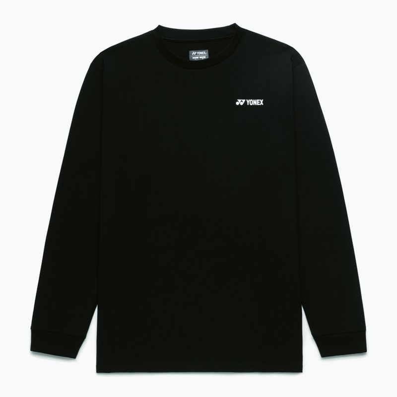 Maglia a maniche lunghe da tennis da uomo YONEX 16879 Practice black 3